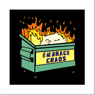 Fire Embrace Chaos Posters and Art